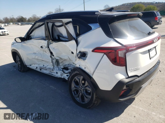 2024 Kia Seltos S z VIN KNDEU2AA3R7598795, wystawiony jako Copart lot #48802654 z przebiegiem 740 mil mil oraz Szkoda całkowita • Salvage title. Historia ofert i sprzedaży dostępna na DreamBid. Obrazek 2.