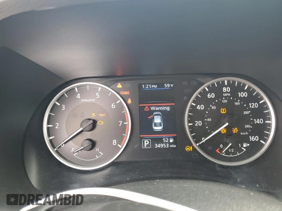 2022 Nissan Sentra S with VIN 3N1AB8BV0NY279102, listed as a Copart auction lot 79429234 with 34,953 mi miles and Salvage Title. Bid and sale history available at carsss.com. Image 9.