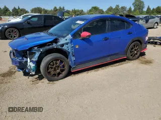 2023 Subaru WRX Premium с VIN JF1VBAH63P8803711, выставлен на аукционе Copart как лот 57119005 с пробегом 18 603 миль миль и Списание • Salvage title. История ставок и продаж доступна на DreamBid. Изображение 1.