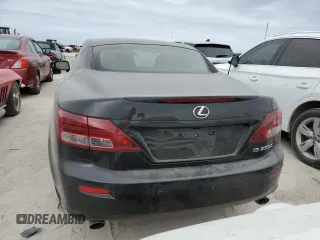 2013 Lexus IS 250 C with VIN JTHFF2C2XD2527943, listed as a Copart auction lot 75036214 with Not provided miles and Salvage title. Bid and sale history available at DreamBid. Image 6.