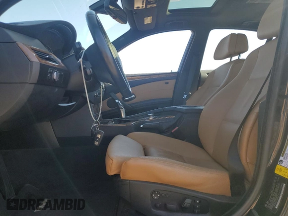2010 BMW 5 Series 550i with VIN WBANW5C57ACT56922, listed as a Copart auction lot 77617044 with 97,746 mi miles and Clean Title. Bid and sale history available at DreamBid. Image 7.