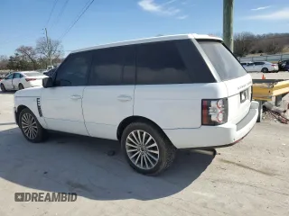 2012 Land Rover Range Rover SC with VIN SALMF1E4XCA379968, listed as a Copart auction lot 46836175 with 110,428 mi miles and Clean title. Bid and sale history available at DreamBid. Image 2.