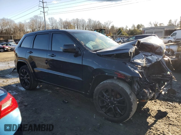 2020 Jeep Grand Cherokee Altitude with VIN 1C4RJFAG6LC319859, listed as a Copart auction lot 86792644 with 58,045 mi miles and Salvage Title. Bid and sale history available at carsss.com. Image 4.