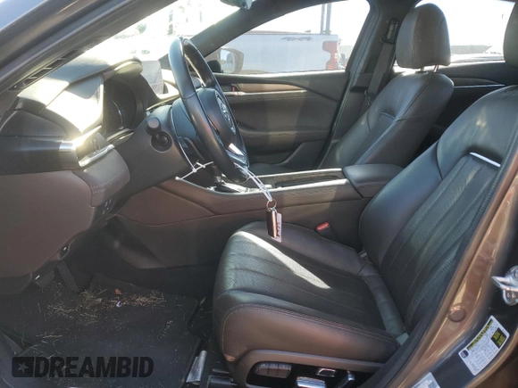 2021 Mazda 6 Signature with VIN JM1GL1XY2M1619514, listed as a Copart auction lot 75494944 with 35,069 mi miles and Salvage Title. Bid and sale history available at DreamBid. Image 7.