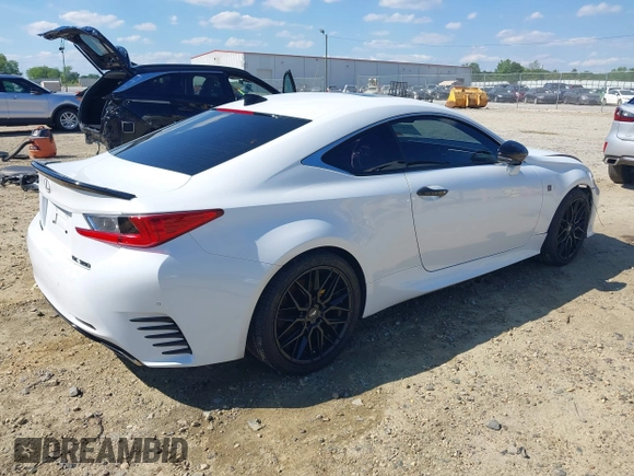2016 Lexus RC 350 F Sport with VIN JTHHE5BC7G5012151, listed as a IAAI auction lot 42203359 with 124,389 mi miles and . Bid and sale history available at DreamBid. Image 4.