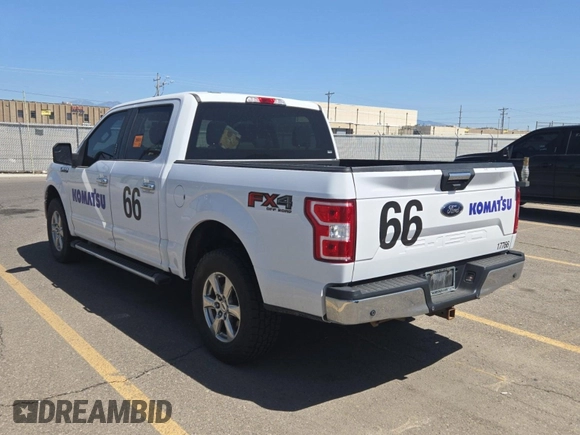 2018 Ford F-150 XL with VIN 1FTEW1E59JKD11351, listed as a IAAI auction lot 42663848 with 128,761 mi miles and . Bid and sale history available at DreamBid. Image 10.