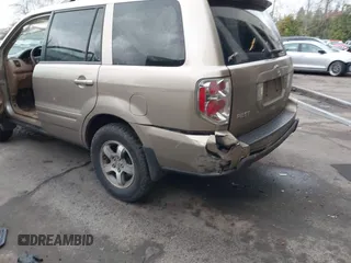 2006 Honda Pilot EX-L with VIN 2HKYF18516H528116, listed as a IAAI auction lot 41782324 with 245,280 mi miles and . Bid and sale history available at DreamBid. Image 6.