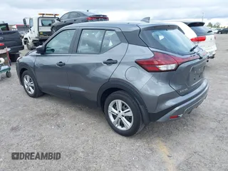 2023 Nissan Kicks S with VIN 3N1CP5BV8PL533373, listed as a IAAI auction lot 41637022 with 10,044 mi miles and . Bid and sale history available at DreamBid. Image 3.