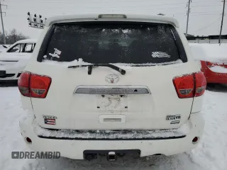 2010 Toyota Sequoia Ltd with VIN 5TDJW5G19AS028120, listed as a Copart auction lot 41635315 with 213,883 mi miles and Salvage Title. Bid and sale history available at carsss.com. Image 6.