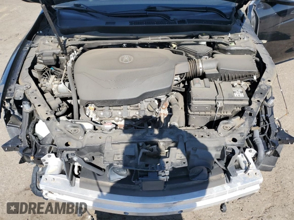 2018 Acura TLX with VIN 19UUB2F34JA001111, listed as a Copart auction lot 53599035 with 0 mi miles and Salvage Title. Bid and sale history available at carsss.com. Image 13.