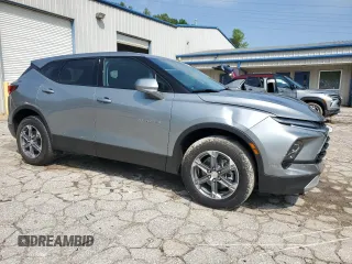 2023 Chevrolet Blazer LT with VIN 3GNKBHR4XPS171159, listed as a Copart auction lot 56434635 with 52,191 mi miles and Salvage title. Bid and sale history available at DreamBid. Image 4.
