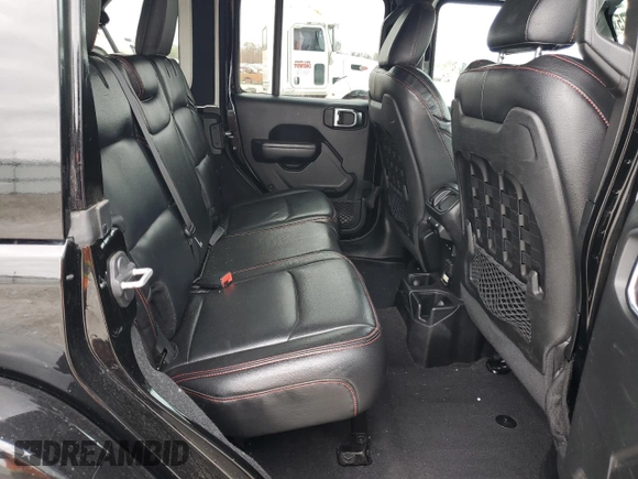 2018 Jeep Wrangler Unlimited Rubicon with VIN 1C4HJXFG4JW266438, listed as a Copart auction lot 50940075 with 75,175 mi miles and Salvage title. Bid and sale history available at DreamBid. Image 10.