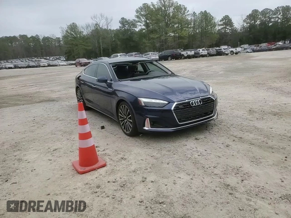 2021 Audi A5 Sportback Premium Plus with VIN WAUCBCF52MA015186, listed as a Copart auction lot 41383044 with 26,020 mi miles. Bid and sale history available at carsss.com. Image 11.
