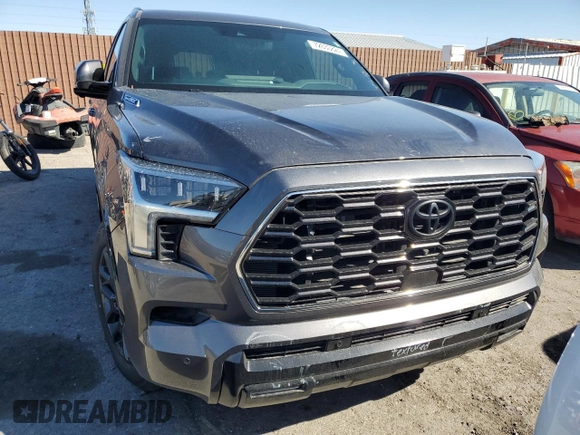 2024 Toyota Sequoia SR5 with VIN 7SVAAABA5RX022048, listed as a Copart auction lot 72630824 with 5,182 mi miles and Salvage Title. Bid and sale history available at carsss.com. Image 5.