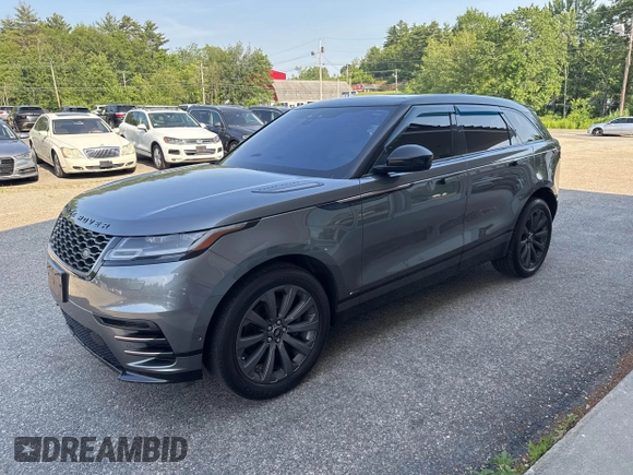 2018 Land Rover Range Rover Velar R-Dynamic HSE with VIN SALYM2RV9JA755346, listed as a IAAI auction lot 42585531 with 108,696 mi miles and . Bid and sale history available at DreamBid. Image 2.