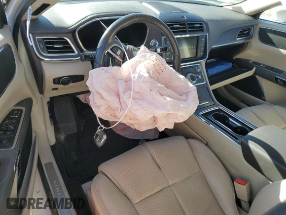 2017 Lincoln Continental Select with VIN 1LN6L9TPXH5623344, listed as a Copart auction lot 70381884 with 83,624 mi miles and Salvage title. Bid and sale history available at DreamBid. Image 8.