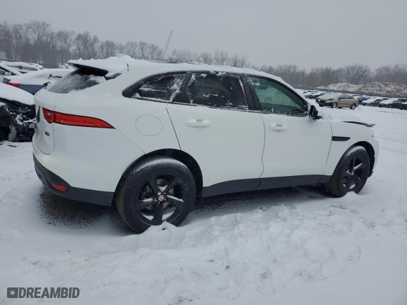 2019 Jaguar F-PACE 25t Prestige with VIN SADCK2FX3KA398393, listed as a Copart auction lot 43424005 with 72182 miles and Salvage Title. Bid and sale history available at carsss.com. Image 3.