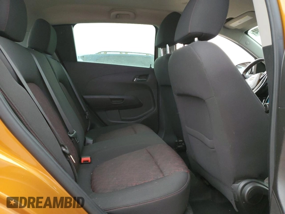 2017 Chevrolet Sonic LT with VIN 1G1JD6SB7H4144930, listed as a Copart auction lot 78539394 with 91,600 mi miles and Salvage Title. Bid and sale history available at carsss.com. Image 11.