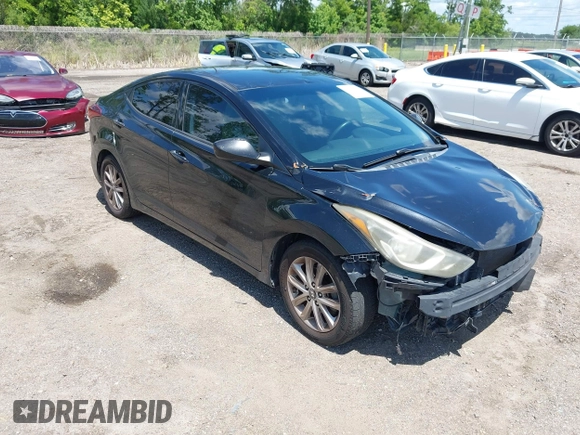 2015 Hyundai Elantra SE z VIN 5NPDH4AE2FH594453, wystawiony jako IAAI lot #42386719 z przebiegiem 199 522 mil mil oraz . Historia ofert i sprzedaży dostępna na DreamBid. Obrazek 1.