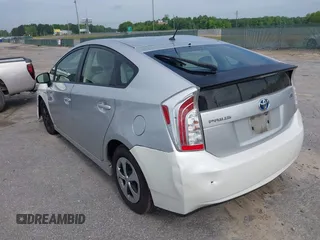 2013 Toyota Prius One with VIN JTDKN3DU5D0352800, listed as a IAAI auction lot 42102084 with 341,876 mi miles. Bid and sale history available at carsss.com. Image 3.