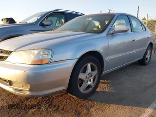 2003 Acura TL with VIN 19UUA56663A059027, listed as a IAAI auction lot 42139458 with 165,086 mi miles. Bid and sale history available at carsss.com. Image 6.