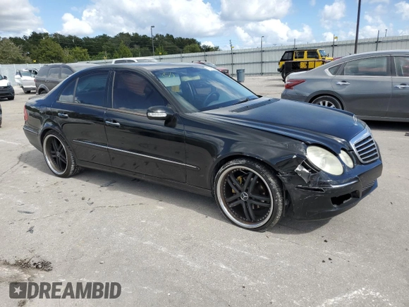 2003 Mercedes-Benz E-Class 3.2L with VIN WDBUF65JX3A387626, listed as a Copart auction lot 78248764 with 263,110 mi miles and Salvage Title. Bid and sale history available at carsss.com. Image 4.