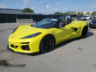 2023 Chevrolet Corvette 3LZ z VIN 1G1YF3D37P5604416, wystawiony jako Copart lot #55941395 z przebiegiem 6 750 mil mil oraz Szkoda całkowita • Salvage title. Historia ofert i sprzedaży dostępna na DreamBid. Obrazek 1.