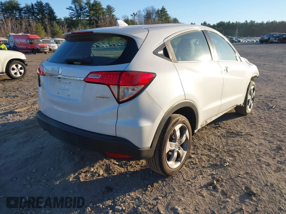 2021 Honda HR-V LX with VIN 3CZRU6H36MM738069, listed as a IAAI auction lot 40893571 with 68,172 mi miles. Bid and sale history available at carsss.com. Image 4.