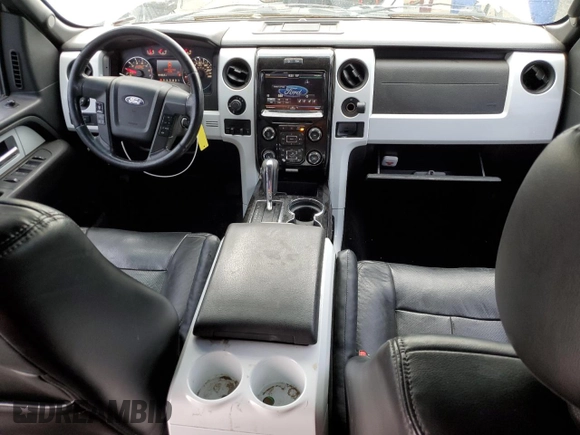 2013 Ford F-150 XL with VIN 1FTFW1ET0DKF55929, listed as a Copart auction lot 60686355 with 181,352 mi miles and Salvage title. Bid and sale history available at DreamBid. Image 8.