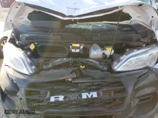 2023 Ram ProMaster Cutaway with VIN 3C7WRVMG3PE556005, listed as a Copart auction lot 77756434 with 10,827 mi miles and Salvage Title. Bid and sale history available at carsss.com. Image 11.