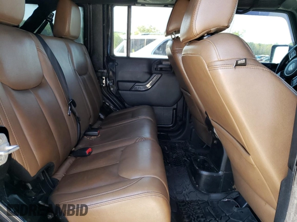 2013 Jeep Wrangler Unlimited Moab with VIN 1C4HJWEG7DL600043, listed as a Copart auction lot 52146945 with 118,882 mi miles and Salvage title. Bid and sale history available at DreamBid. Image 11.