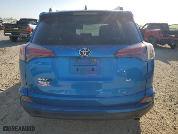 2016 Toyota RAV4 LE with VIN JTMZFREV9GJ077971, listed as a Copart auction lot 48766435 with 143,522 mi miles and Salvage Title. Bid and sale history available at carsss.com. Image 6.