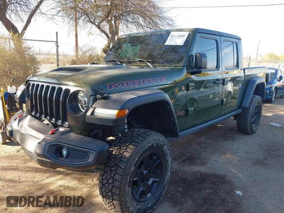 2021 Jeep Gladiator Mojave with VIN 1C6JJTEG8ML606876, listed as a IAAI auction lot 41632052 with 30,255 mi miles and . Bid and sale history available at DreamBid. Image 6.