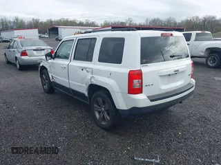 2015 Jeep Patriot High Altitude with VIN 1C4NJRFB4FD348451, listed as a IAAI auction lot 41954637 with 108,173 mi miles and . Bid and sale history available at carsss.com. Image 3.