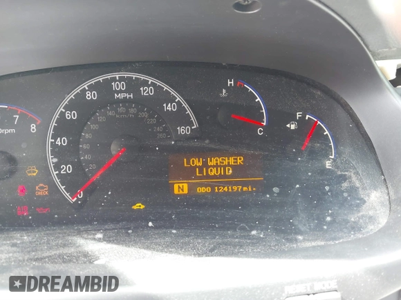 2006 Hyundai Azera SE with VIN KMHFC46F16A087393, listed as a IAAI auction lot 41475177 with 124,197 mi miles and . Bid and sale history available at DreamBid. Image 7.