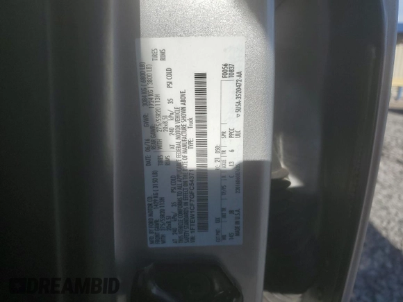 2016 Ford F-150 XL with VIN 1FTEW1CF7GFC54371, listed as a Copart auction lot 49712845 with 133,727 mi miles and Salvage Title. Bid and sale history available at carsss.com. Image 12.