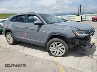 2021 Volkswagen Atlas SE with VIN 1V2KC2CA1MC239818, listed as a Copart auction lot 77467714 with Not provided miles and Salvage title. Bid and sale history available at DreamBid. Image 4.