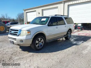 2007 Ford Expedition EL Eddie Bauer with VIN 1FMFK17587LA20691, listed as a IAAI auction lot 41732299 with 257,717 mi miles. Bid and sale history available at carsss.com. Image 2.