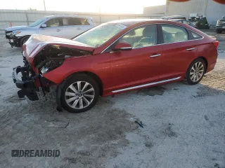 2017 Hyundai Sonata Sport with VIN 5NPE34AF6HH561860, listed as a Copart auction lot 88661045 with 95,325 mi miles and Salvage Title. Bid and sale history available at carsss.com. Image 1.