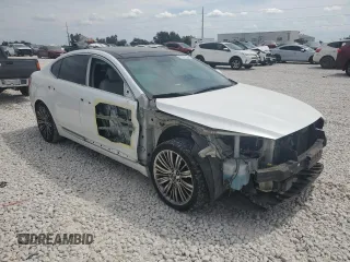 2015 Kia Cadenza Premium with VIN KNALN4D7XF5168752, listed as a Copart auction lot 72571304 with 126,667 mi miles and Salvage Title. Bid and sale history available at carsss.com. Image 4.