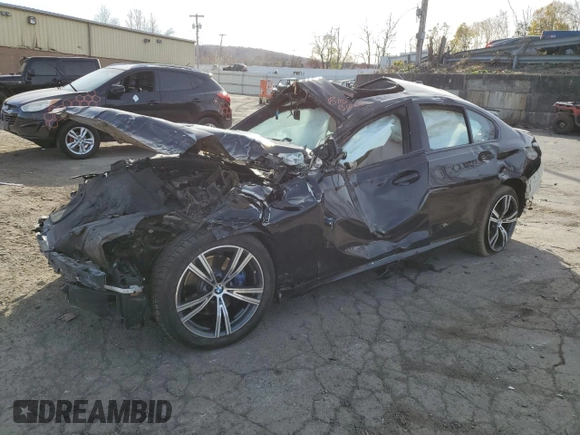 2020 BMW 3 Series M340i xDrive with VIN WBA5U9C03LA379128, listed as a Copart auction lot 79504784 with Not Provided miles and Non Repairable. Bid and sale history available at DreamBid. Image 1.