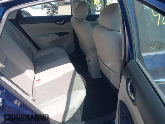 2017 Nissan Sentra S with VIN 3N1AB7AP8HY370510, listed as a IAAI auction lot 42135652 with 86,880 mi miles. Bid and sale history available at carsss.com. Image 8.