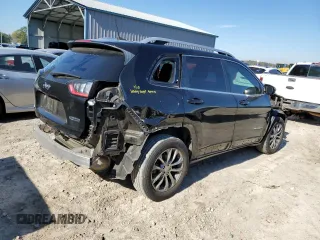 2019 Jeep Cherokee Latitude Plus with VIN 1C4PJLLB1KD176707, listed as a Copart auction lot 81704574 with 108,147 mi miles and Non Repairable. Bid and sale history available at carsss.com. Image 3.