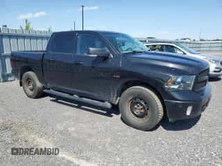 2018 Ram 1500 Big Horn with VIN 1C6RR7LT0JS230274, listed as a Copart auction lot 61849605 with 111,721 mi miles and Salvage title. Bid and sale history available at DreamBid. Image 4.