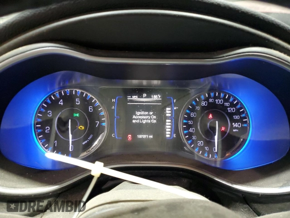 2015 Chrysler 200 Limited with VIN 1C3CCCAB6FN743767, listed as a Copart auction lot 85590674 with 157,011 mi miles and Salvage Title. Bid and sale history available at DreamBid. Image 9.