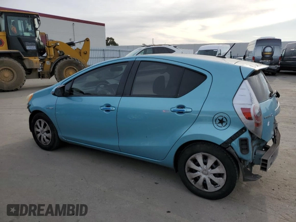 2012 Toyota Prius One with VIN JTDKDTB37C1017964, listed as a Copart auction lot 45726165 with 189,186 mi miles and Salvage Title. Bid and sale history available at DreamBid. Image 2.