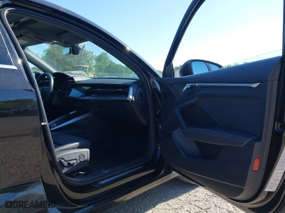 2023 Audi A3 Premium with VIN WAUAUDGY1PA070894, listed as a IAAI auction lot 42045730 with 52,397 mi miles. Bid and sale history available at carsss.com. Image 5.