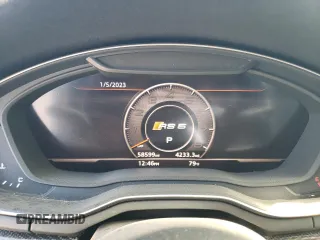 2018 Audi RS 5 z VIN WUAPWAF52JA903044, wystawiony jako Copart lot #72699072 z przebiegiem 58 599 mil mil oraz . Historia ofert i sprzedaży dostępna na DreamBid. Obrazek 9.