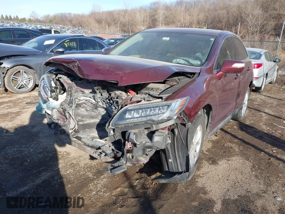 2017 Acura RDX w/Technology Pkg with VIN 5J8TB4H50HL009856, listed as a IAAI auction lot 41537494 with 113,581 mi miles. Bid and sale history available at carsss.com. Image 17.