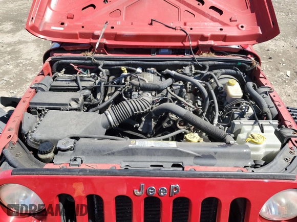 2008 Jeep Wrangler Unlimited X with VIN 1J4GA39138L615915, listed as a Copart auction lot 52391675 with 187,057 mi miles and Salvage Title. Bid and sale history available at carsss.com. Image 14.